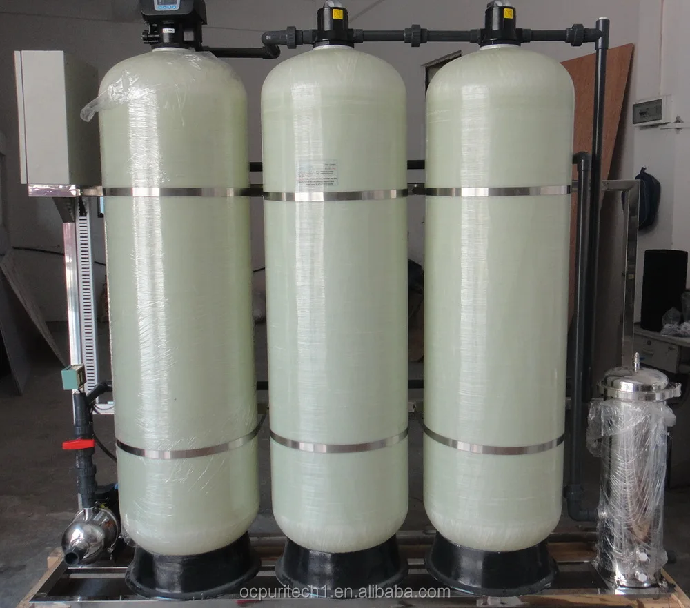 frp water tank price for sand filter and water softener