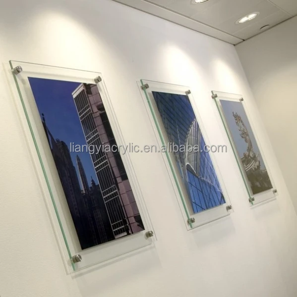 High Quality Popular Clear Acrylic Sheet Poster Frame 