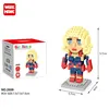 2019 New plastic diamond block toys super heroes mini action figure captain marvel