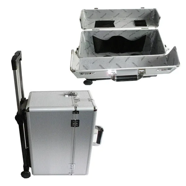Aluminum Rolling Luggage Case Flight Case Aluminum Travel Suitcase Buy Aluminum Luggage
