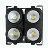Stage lighting warm white 4 eye 100w led cob blinder light in professional Audio