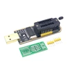 SOIC8 SOP8 Test Clip For EEPROM 93CXX / 25CXX / 24CXX adapter + CH341A 24 25 Series EEPROM Flash BIOS USB Programmer Module