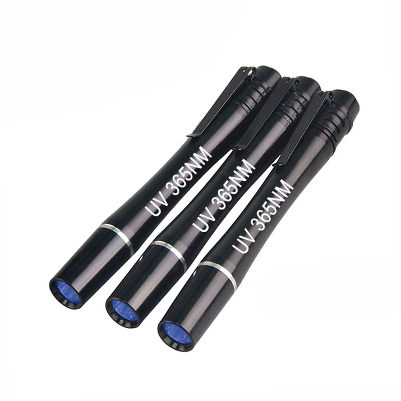 Ultraviolet Black Light Pen Torch Money Detector 365nm Uv Pen Light