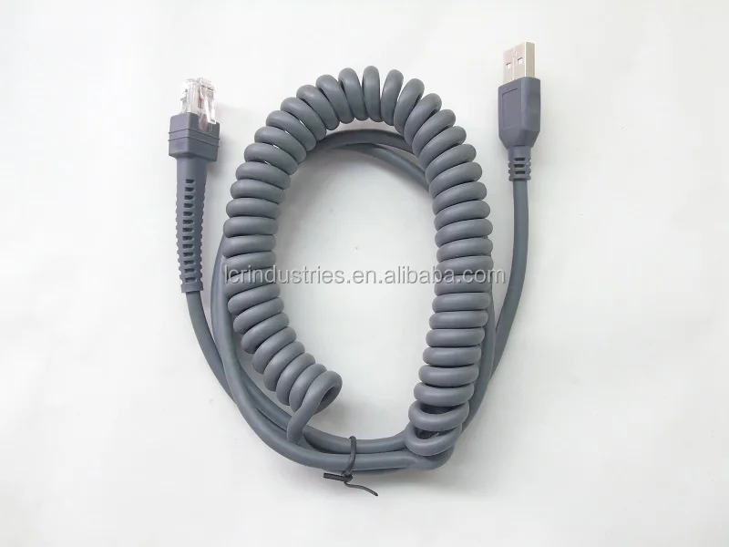 6ft USB Barcode Scanner Cable for Zebra DS2208/DS2278/DS8178, 3A Fast ...