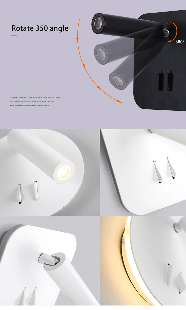 Indoor Hotel  Nordic Sconce Fabric bracket Gold  Wall Light  Modern