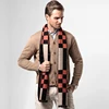 comfortable cashmere wool feeling Italian men's scarf