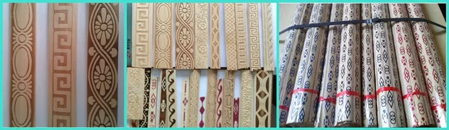 antique wood moulding embossing mouldings