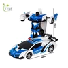 High quality rc car transform robot toy car control remote toy for children
