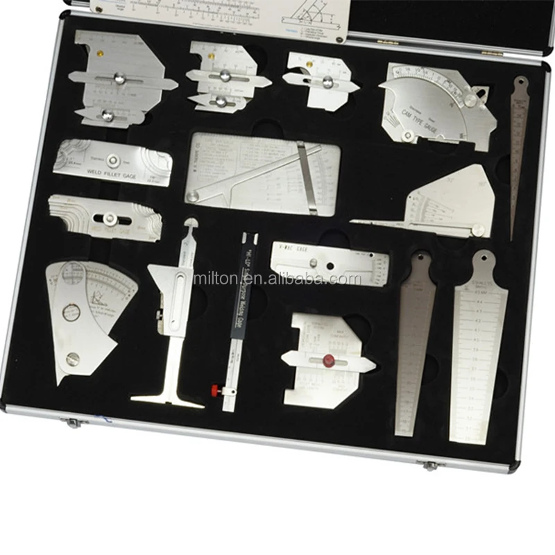 YOSOO Jauge D'inspection De Soudeur Jauge De Soudage Règle D'Inspection