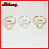 plain band no stone cheap 925 silver hexagon ring
