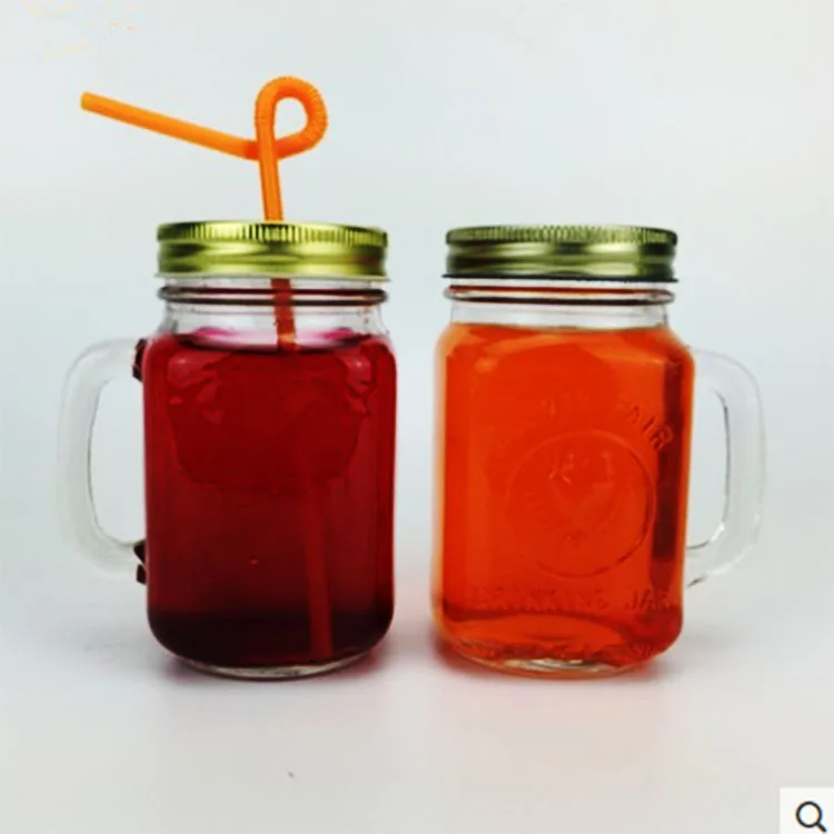 mason jar with spout