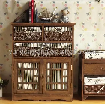 Cottage Living Furniture Country Style Wooden Storage Cabinet Country Style Wooden Storage Cabinet