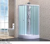 80x80cm Quadrant bright chrome shower stall,glass shower room,sliding gray glass bath shower cabin