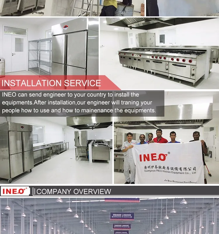 Ce Approved Stainless Steel Commercial Kitchen Catering Equipment For