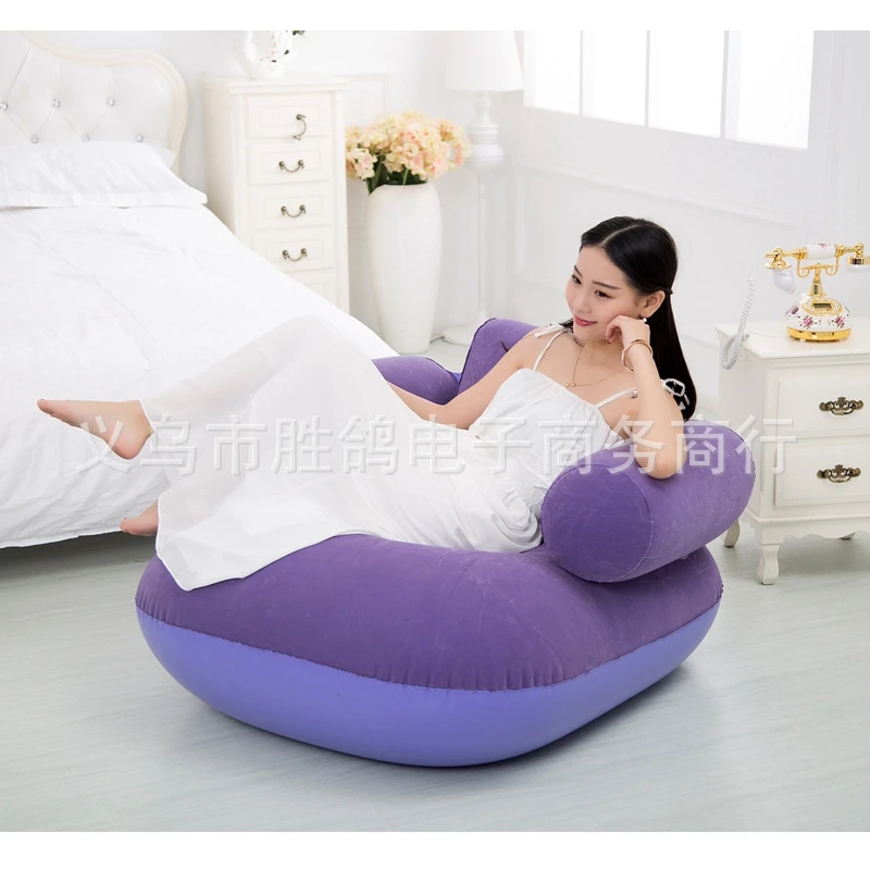 Square Single seat Inflatable Thickening sofa chair