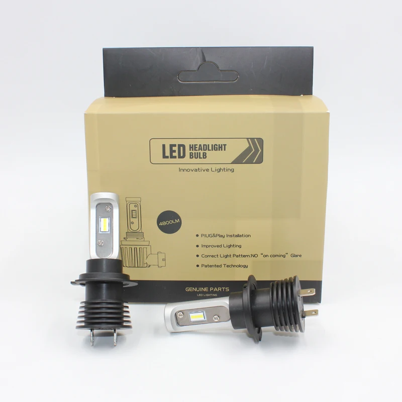 V10 Car Parts Accessories H7 Led Headlamp 930v 26w 4000lm 6000k H7 Led