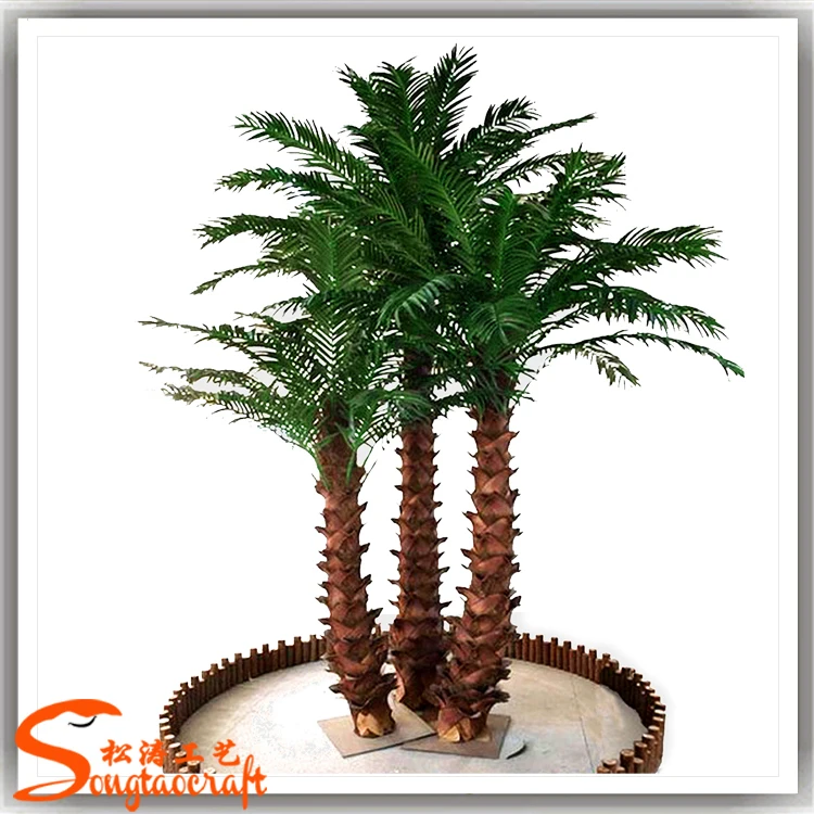 Life like and life size artificial tree artificial plastic palm tree