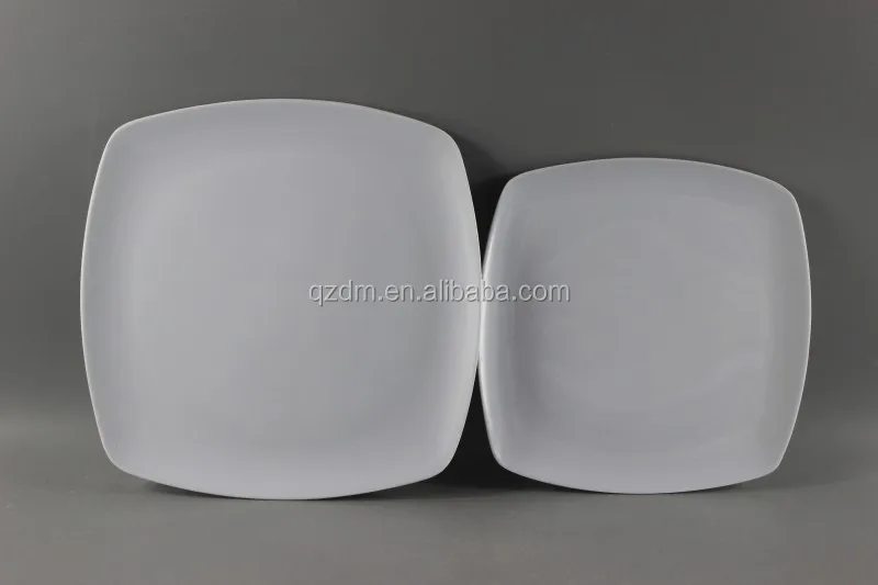 Factory Supply Melamine camping Dinner plate , Solid Color dishes