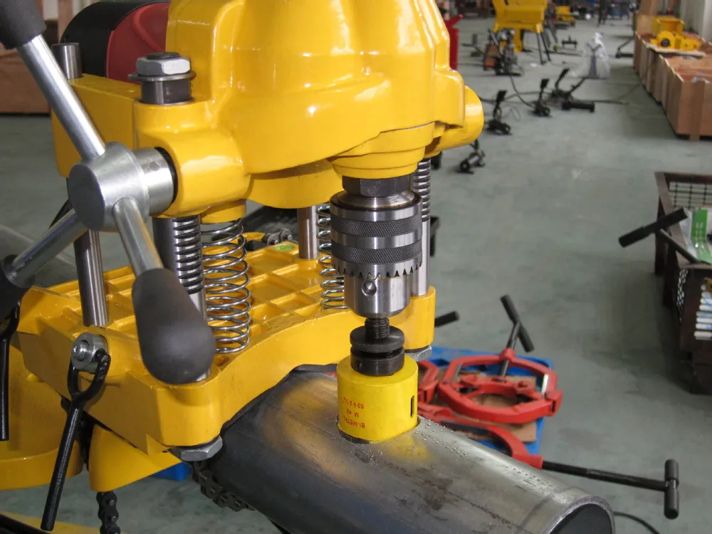 14150mm Hole Saw Cutter / Electric Pipe Hole Making Machine Jk150