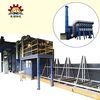 Used street light pole factory direct beam shot blasting machine