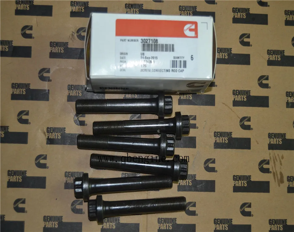 Genuine Cummins Ism11 Qsm11 Engine Parts Connecting Rod Cap Screw