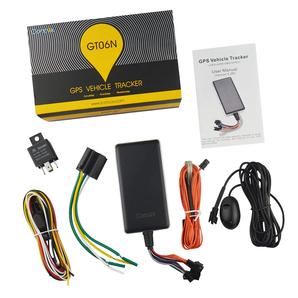 Concox Vehicle Locator Gt06n Real Time Pc App Online Tracking System