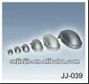 Clamp type weather resistant aluminum entrance caps for threads or unthreaded rigid conduit, IMC or EMT service mast