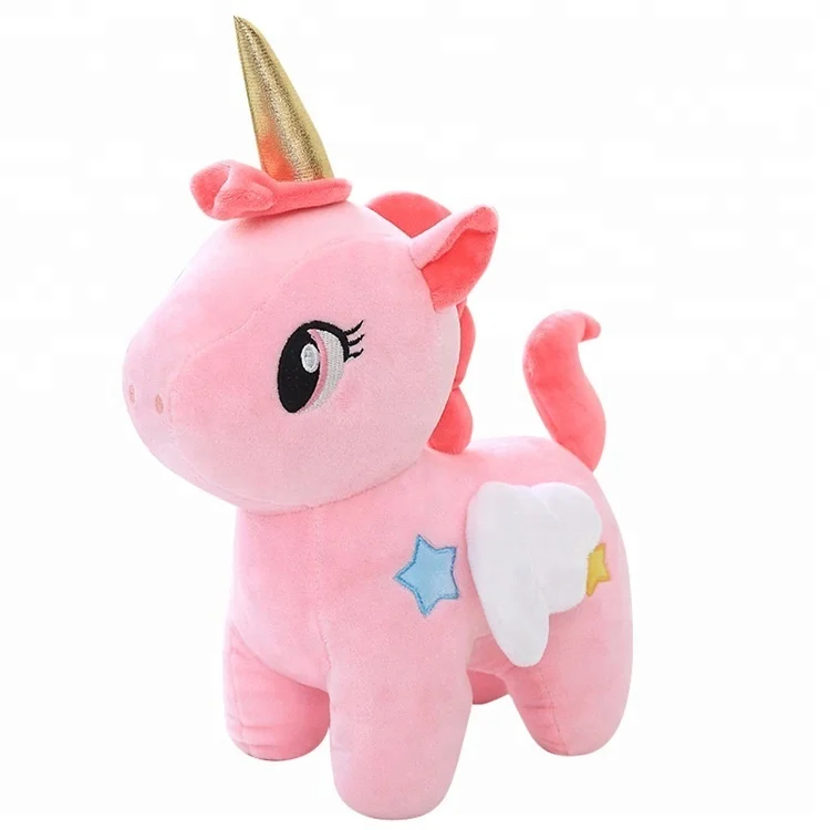 20cm 25cm 30cm Peluches Cute Soft Plush Pink Unicorn Stuffed Animal