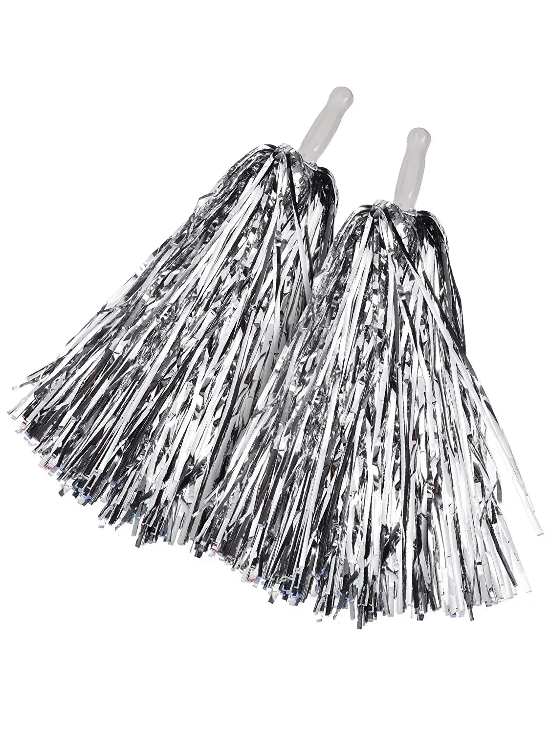 Royal Blue 1 Pair Cheerleading Poms Plastic Cheerleading Pom Poms For Football Basketball Cheers Home Kitchen Ornaments