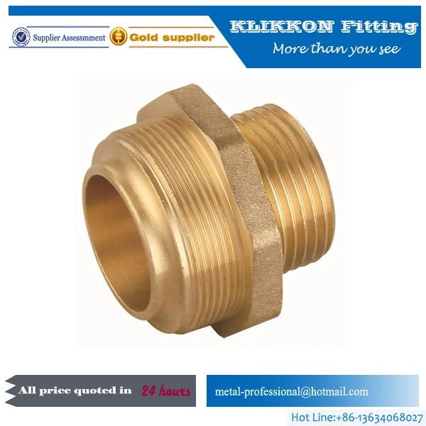 brass hose barb connection brass cross fitting