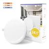 smart dimmable 24w IP54 LIFUD driver surface round 3D frameless led panel ceiling light