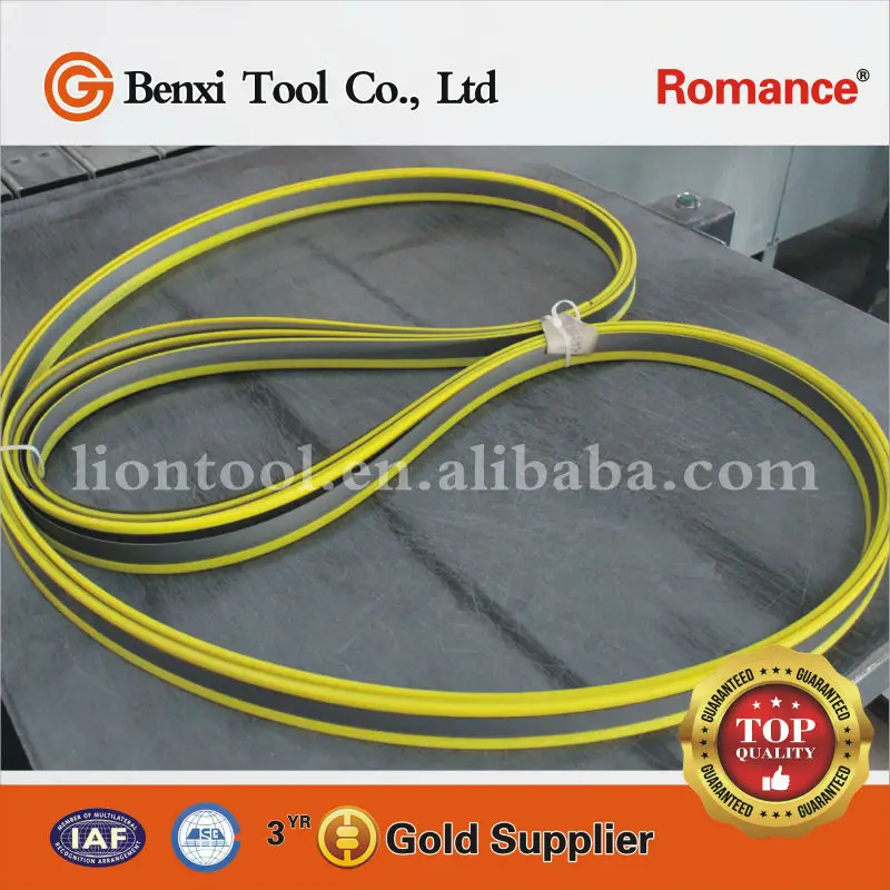 
band saw blade form Austria Bohler material made in China with best quantity 