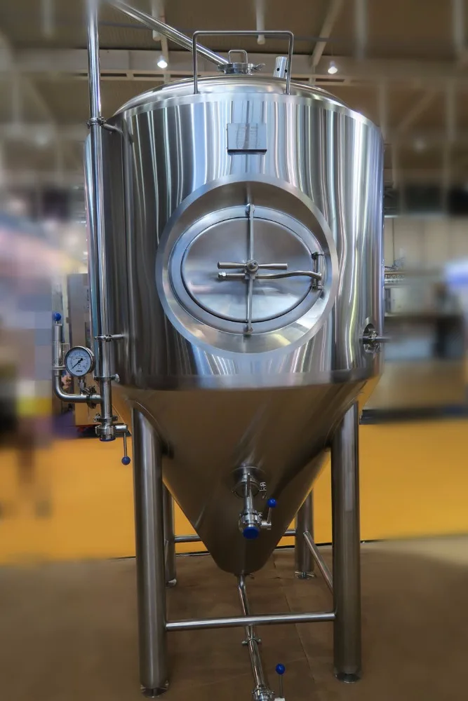 cg-600l 不锈钢锥形发酵罐为酒吧微啤酒啤酒厂