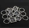 wholesale heart shaped keychain keyring with photoframe