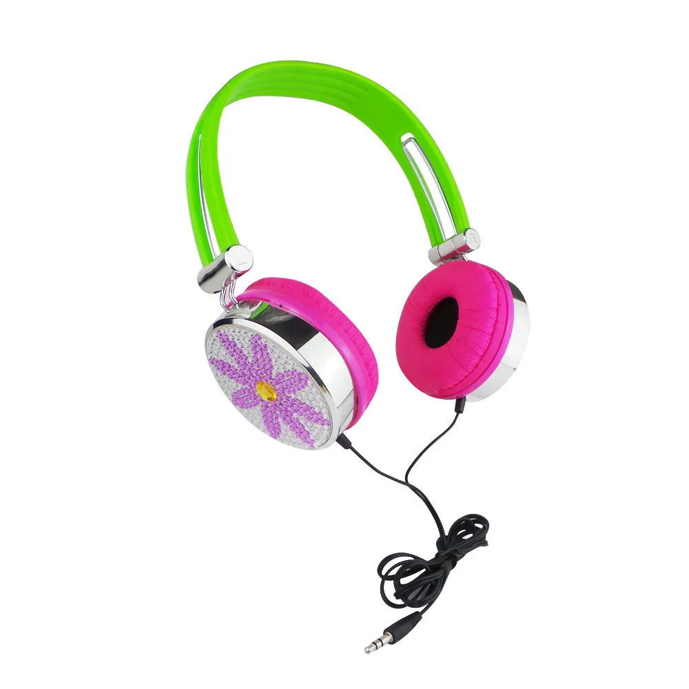Studio colorful headphones with 40mm speaker