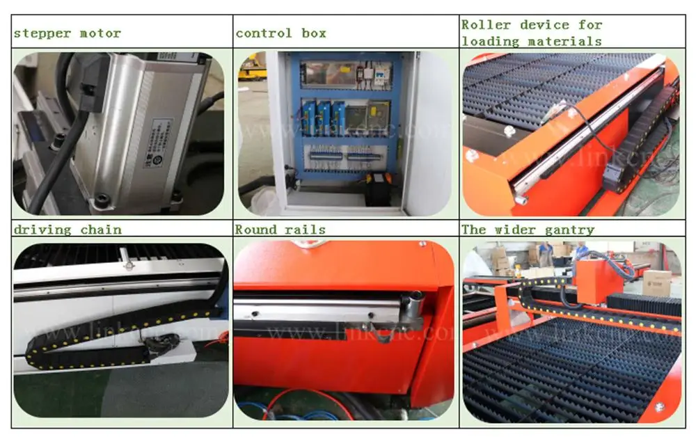 Fast speed high cutting performance plasma cutter with sawtooth table , cnc plasma cutting machine