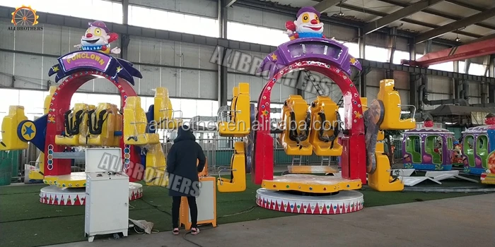 Children Indoor Fun Clown Rides Games Machines Happy Circus Ride ...