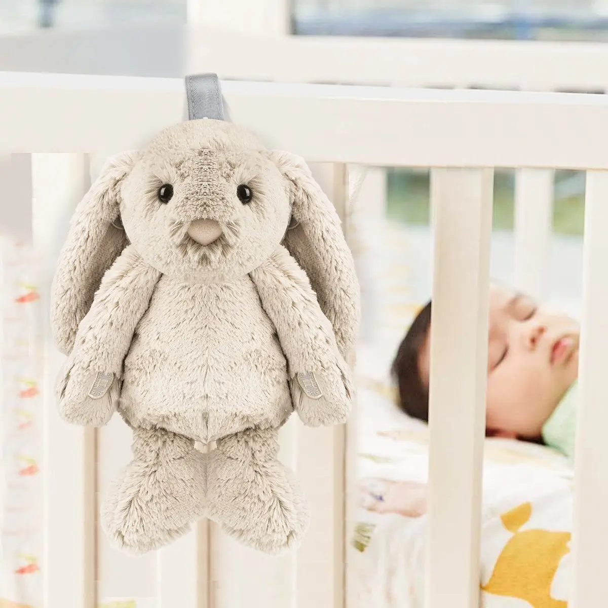 BELLYREST Baby Sleep Aid Soother Rabbit Stuffed Animal Plush Toy With ...