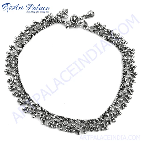 latest silver anklets