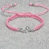 Nice fashion braided cheap Rosary bracelets jewelry