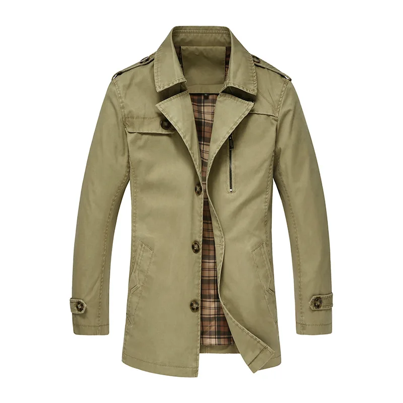 Long Winter Coats Men Long Trench Coat Men Mens Designer