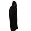 Black Death Cloak Devil Cloak Black Cape with Cap Halloween Costume