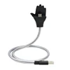 Palm 65cm mobile phone holder flexible USB cable for charging