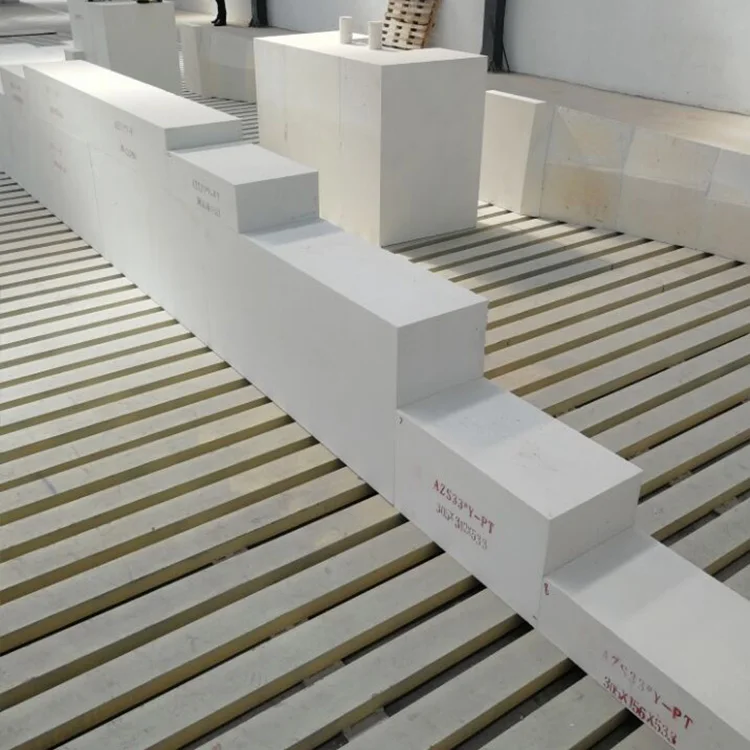 Fused cast azs blocks azs brick in refractory