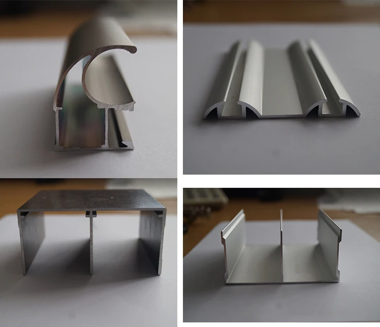 De Aluminio De Perfil Vertical Para Puerta Corredera De Cristal Puerta