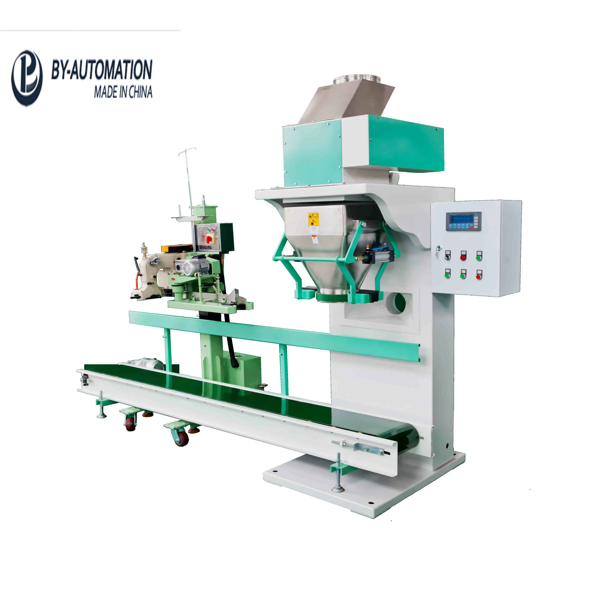 Full Automatic Food Filling Sealing Machine Flour Packing 50kg Bag