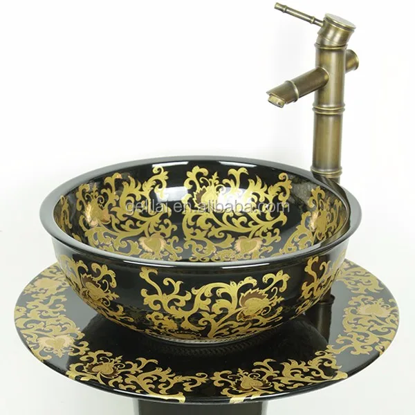 Luxury Durable Bathroom Hand Wash Basin Sink Ceramic Pedestal Basin Buy Pedestal Basin,Luxury