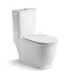Washdown siphonic one-piece toilet