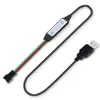 WS2812B Mini Dream Color USB Powered 4 Key LED Controller for Digital Strip