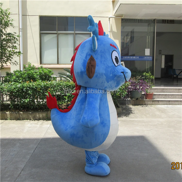 Blue dragon mascot costume (3).JPG